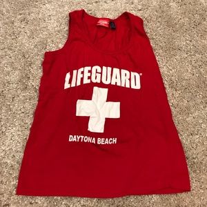 Lifeguard tank top